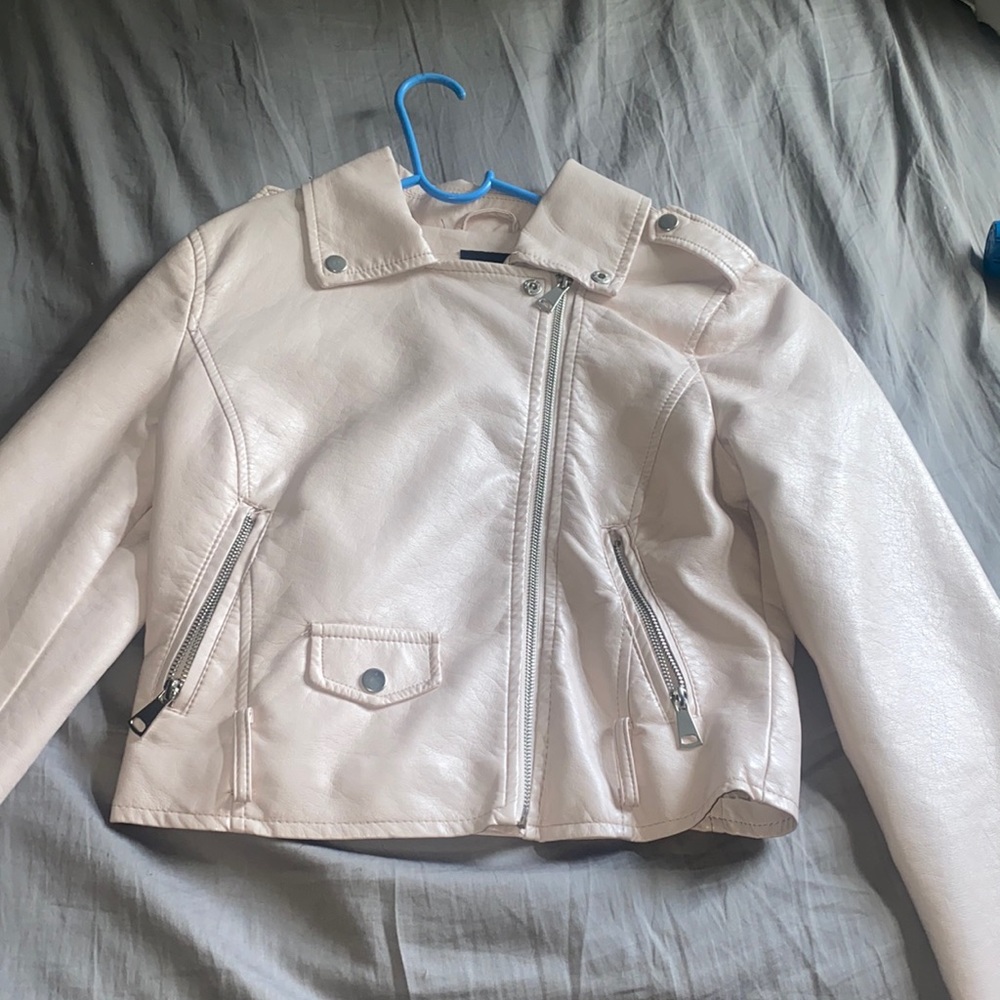 Light pink leather jacket M, from Ubran Retro